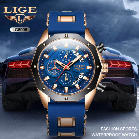 2021 NEW Top LIGE Brand Casual Fashion Watches