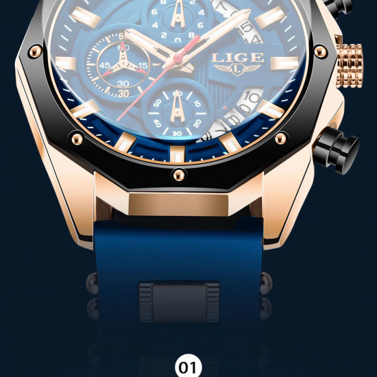 2021 NEW Top LIGE Brand Casual Fashion Watches