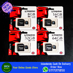 Memory Card Kingston 16GB Class 10, SD Card