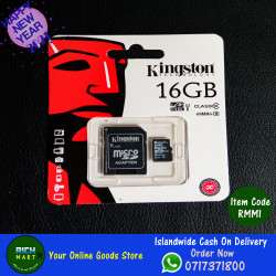 Memory Card Kingston 16GB Class 10, SD Card