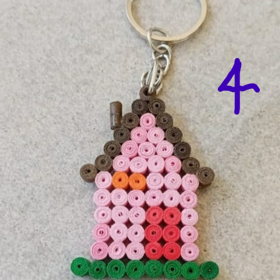 Paper quelling Key tags Paper quelling Key tags