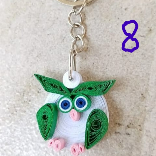Paper quelling Key tags Paper quelling Key tags