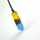 Fashionable Wood Resin Necklace Pendant