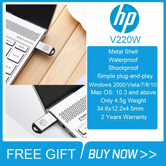 Original  HP USB Flash Drive  32GB -  Pen Drive