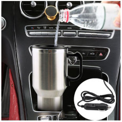 Car Based Heating Stainless Steel Cup Kettle 12V