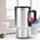 Car Based Heating Stainless Steel Cup Kettle 12V