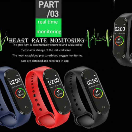 M4 Smart Band Fitness Bracelet M4 Smart Band Fitness Bracelet