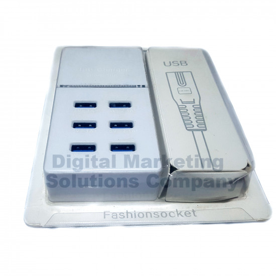 6 Port USB Charger HUB Splitter 5V 6 Port USB Charger HUB Splitter 5V