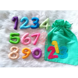 Felt Numbers