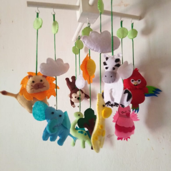 Felt Cot Mobile