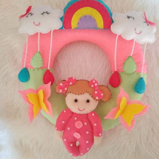 Felt Circular wall hanger