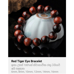 Red Tiger Eye Bracelet B001