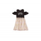 Baby Kids Girls Off Shoulder Printed dress- MPS-02