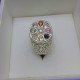 Men's Navaratna Sterling Silvar Rings 100% natural