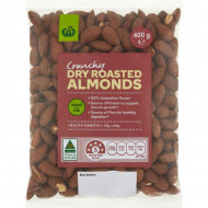 Australian Dry Roasted Almonds 400g