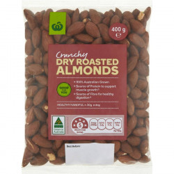 Australian Dry Roasted Almonds 400g