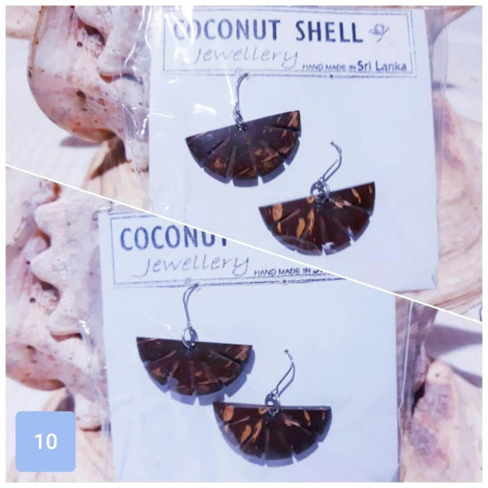 Jewelry Coconut shell Earrings - Part 02