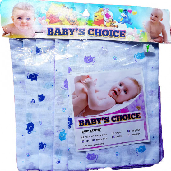 New born baby's Napkins - Double Layer fabrics /6 pcs / ( 22"x 22")/ Printed high quality fabric New born baby's Napkins - Double Layer fabrics /6 pcs / ( 22"x 22")/ Printed high quality fabric