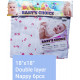 New Born Baby Napkins - Printed / Double layer/3 pcs / ( 18"x 18") New Born Baby Napkins - Printed / Double layer/3 pcs / ( 18"x 18")