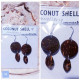 Jewelry Coconut shell Earrings - Part 02
