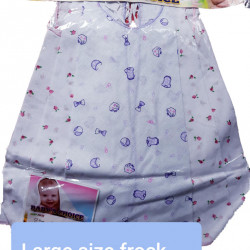 Baby's Frock - Large size/ Printed/ 3 pcs