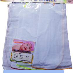 Baby's Frock - Large size/ Pure white color/ 3 pcs