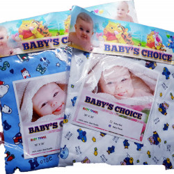 Baby's Nappy - Printed panel / 1 pcs / ( 36"x 36")