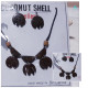 Jewelry - Necklace set made coconut shell in Very excellent export quality condition.