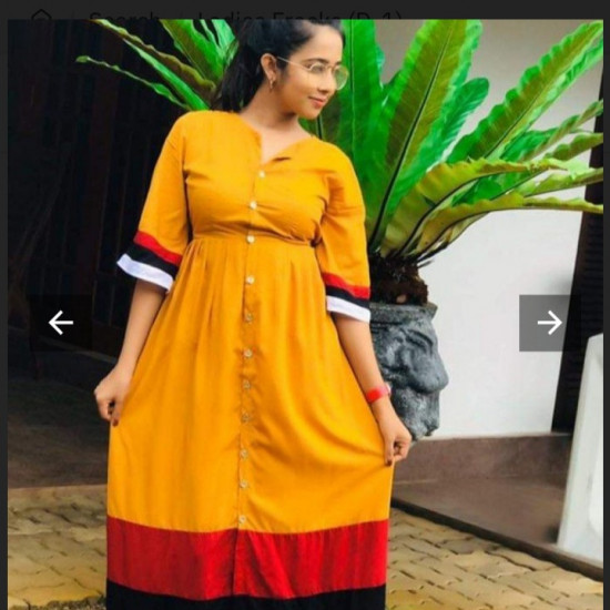 Ladies frock
