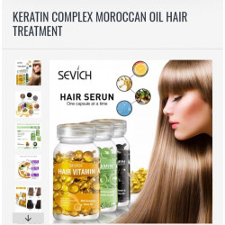 Karatin complex moroccan oil hear treatment