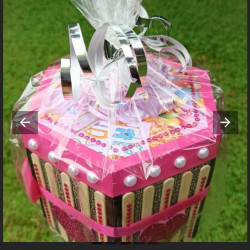 Valentine chocolate box