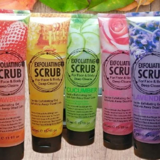Wokali  scrub gel for face & body deep cleans