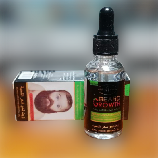 Beard Oil Mustache Hair Growth Pure Natural