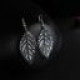 Women Boho Hollow Leaf Ear DanglDrop Hook Earrings