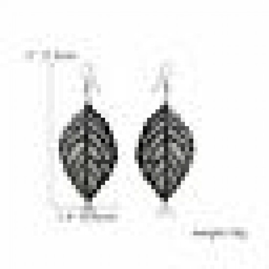 Women Boho Hollow Leaf Ear DanglDrop Hook Earrings