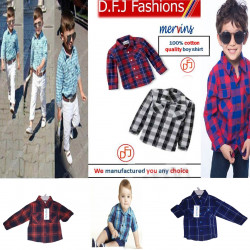100% COTTON BABY BOY SHIRT