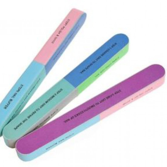 Premium Six-sided Polishing Tool Sanding Nail File