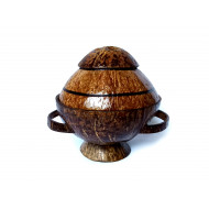 Coconut shell - Medicine Container