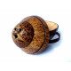 Coconut shell - Medicine Container Coconut shell - Medicine Container