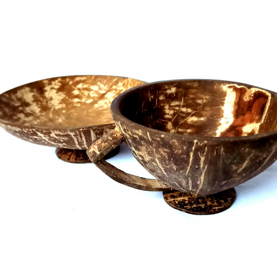 Coconut shell Tea Cup Coconut shell Tea Cup