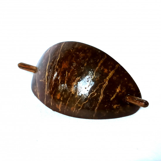 Coconut shell Hair Clip