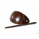 Coconut shell Hair Clip