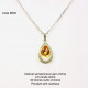 Necklace and Pendant 3.5CT Genuine 925 Silver Necklace and Pendant 3.5CT Genuine 925 Silver