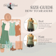LINEN DRESS 3/4 SLEEVE SHORT DRESS