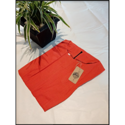 S/ SLEEVE DRESS WITH FRONT COCONUT SHELL BUTTONS
