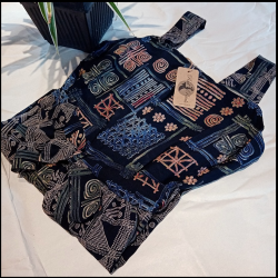 STRAP TOP BOTOM  BORDER JUMPSUIT