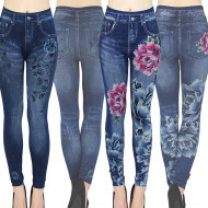 Floral Stretched Leggings