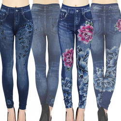 Floral Stretched Leggings