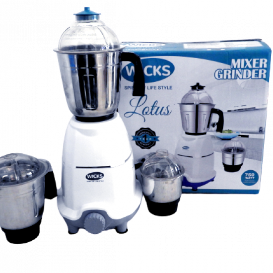 Wicks Mixer Grinder (lotus 750w) Wicks Mixer Grinder (lotus 750w)