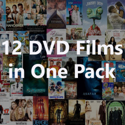 DVD Films (12 DVDs in one pack)